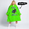 ZERO FOX GIVEN – JUST FCKN SEND IT – FOX RACING GIRL – GREEN - OODIE BLANKET HOODIE