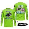 ZERO FOX GIVEN – JUST FCKN SEND IT – FOX RACING GIRL – GREEN 1 - JERSEY