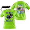 ZERO FOX GIVEN – JUST FCKN SEND IT – FOX RACING GIRL – GREEN 1 - T-SHIRT