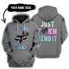 ZERO FOX GIVEN – JUST FCKN SEND IT – FOX RACING GIRL – GREY