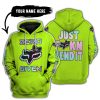 ZERO FOX GIVEN – JUST FCKN SEND IT – FOX RACING GIRL – NEON