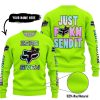 ZERO FOX GIVEN – JUST FCKN SEND IT – FOX RACING GIRL – NEON - SWEATER UGLY