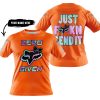 ZERO FOX GIVEN – JUST FCKN SEND IT – FOX RACING GIRL – ORANGE - T-SHIRT