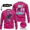 ZERO FOX GIVEN – JUST FCKN SEND IT – FOX RACING GIRL – PINK 1 - SWEATER UGLY