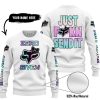 ZERO FOX GIVEN – JUST FCKN SEND IT – FOX RACING GIRL – WHITE - SWEATER UGLY