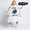 ZERO FOX GIVEN – JUST FCKN SEND IT – FOX RACING GIRL – WHITE - OODIE BLANKET HOODIE