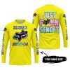 ZERO FOX GIVEN – JUST FCKN SEND IT – FOX RACING GIRL – YELLOW - JERSEY