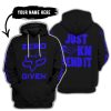 ZERO FOX GIVEN – JUST FCKN SEND IT – FOX RACING GIRL – BLACK BLUE