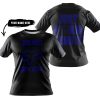 ZERO FOX GIVEN – JUST FCKN SEND IT – FOX RACING GIRL – BLACK NAVY - T-SHIRT