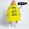 ZERO FOX GIVEN – JUST FCKN SEND IT – FOX RACING GIRL – YELLOW V1 - OODIE BLANKET HOODIE