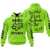 ZERO FOX GIVEN – TOO FAST TO LIVE TOO YOUNG TO DIE – FOX RACING – GREEN 1