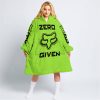 ZERO FOX GIVEN – TOO FAST TO LIVE TOO YOUNG TO DIE – FOX RACING – GREEN 1 - OODIE BLANKET HOODIE