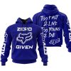 ZERO FOX GIVEN – TOO FAST TO LIVE TOO YOUNG TO DIE – FOX RACING – NAVY