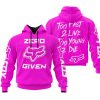 ZERO FOX GIVEN – TOO FAST TO LIVE TOO YOUNG TO DIE – FOX RACING – PINK