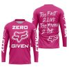 ZERO FOX GIVEN – TOO FAST TO LIVE TOO YOUNG TO DIE – FOX RACING – PINK 1 - JERSEY