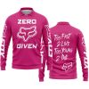 ZERO FOX GIVEN – TOO FAST TO LIVE TOO YOUNG TO DIE – FOX RACING – PINK 1 - LONG SLEEVE POLO SHIRT
