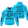 ZERO FOX GIVEN – TOO FAST TO LIVE TOO YOUNG TO DIE – FOX RACING – SKY BLUE