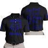 ZERO FOX GIVEN – TOO FAST TO LIVE TOO YOUNG TO DIE – FOX RACING – BLACK NAVY - POLO SHIRT