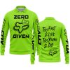 ZERO FOX GIVEN – TOO FAST TO LIVE TOO YOUNG TO DIE – FOX RACING GIRL – GREEN 1 - LONG SLEEVE POLO SHIRT