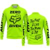 ZERO FOX GIVEN – TOO FAST TO LIVE TOO YOUNG TO DIE – FOX RACING GIRL – NEON - LONG SLEEVE POLO SHIRT