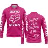 ZERO FOX GIVEN – TOO FAST TO LIVE TOO YOUNG TO DIE – FOX RACING GIRL – PINK 1 - LONG SLEEVE POLO SHIRT