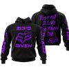 ZERO FOX GIVEN – TOO FAST TO LIVE TOO YOUNG TO DIE – FOX RACING GIRL – BLACK PURPLE