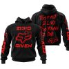 ZERO FOX GIVEN – TOO FAST TO LIVE TOO YOUNG TO DIE – FOX RACING GIRL – BLACK RED