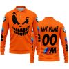 HALLOWEEN – CUSTOM NAME – BMW – ORANGE - LONG SLEEVE POLO SHIRT