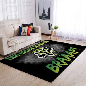 Fox racing adrenaline rug, Fox racing silhouette rug, Fox racing action rug