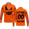 HALLOWEEN – CUSTOM NAME – KAWASAKI – ORANGE - LONG SLEEVE POLO SHIRT