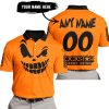 HALLOWEEN – CUSTOM NAME – ROCKSTAR ENERGY – ORANGE - POLO SHIRT