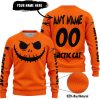 HALLOWEEN V1 – CUSTOM NAME – ARCTIC-CAT – ORANGE - SWEATER UGLY