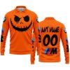 HALLOWEEN V1 – CUSTOM NAME – BMW – ORANGE - LONG SLEEVE POLO SHIRT
