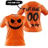HALLOWEEN V1 – CUSTOM NAME – FXR – ORANGE - T-SHIRT