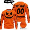 HALLOWEEN V1 – CUSTOM NAME – KAWASAKI – ORANGE - SWEATER UGLY