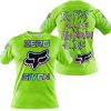 ZERO FOX GIVEN – TOO FAST TO LIVE TOO YOUNG TO DIE – FOX RACING – GREEN 1 V1 - T-SHIRT