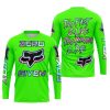 ZERO FOX GIVEN – TOO FAST TO LIVE TOO YOUNG TO DIE – FOX RACING – GREEN V1 - JERSEY