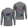 ZERO FOX GIVEN – TOO FAST TO LIVE TOO YOUNG TO DIE – FOX RACING – GREY V1 - JERSEY