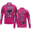ZERO FOX GIVEN – TOO FAST TO LIVE TOO YOUNG TO DIE – FOX RACING – PINK 1 V1 - LONG SLEEVE POLO SHIRT