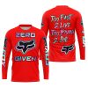 ZERO FOX GIVEN – TOO FAST TO LIVE TOO YOUNG TO DIE – FOX RACING – RED V1 - JERSEY