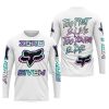 ZERO FOX GIVEN – TOO FAST TO LIVE TOO YOUNG TO DIE – FOX RACING – WHITE V1 - JERSEY