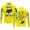 ZERO FOX GIVEN – TOO FAST TO LIVE TOO YOUNG TO DIE – FOX RACING – YELLOW V1 - LONG SLEEVE POLO SHIRT