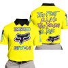 ZERO FOX GIVEN – TOO FAST TO LIVE TOO YOUNG TO DIE – FOX RACING – YELLOW V1 - POLO SHIRT