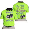 ZERO FOX GIVEN – TOO FAST TO LIVE TOO YOUNG TO DIE – FOX RACING GIRL – GREEN 1 V1 - POLO SHIRT