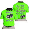 ZERO FOX GIVEN – TOO FAST TO LIVE TOO YOUNG TO DIE – FOX RACING GIRL – GREEN V1 - POLO SHIRT