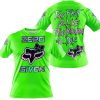 ZERO FOX GIVEN – TOO FAST TO LIVE TOO YOUNG TO DIE – FOX RACING GIRL – GREEN V1 - T-SHIRT