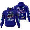 ZERO FOX GIVEN – TOO FAST TO LIVE TOO YOUNG TO DIE – FOX RACING GIRL – NAVY V1