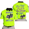 ZERO FOX GIVEN – TOO FAST TO LIVE TOO YOUNG TO DIE – FOX RACING GIRL – NEON V1 - POLO SHIRT