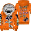 ZERO FOX GIVEN – TOO FAST TO LIVE TOO YOUNG TO DIE – FOX RACING GIRL – ORANGE V1 - FLEECE ZIP HOODIE