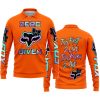 ZERO FOX GIVEN – TOO FAST TO LIVE TOO YOUNG TO DIE – FOX RACING GIRL – ORANGE V1 - LONG SLEEVE POLO SHIRT